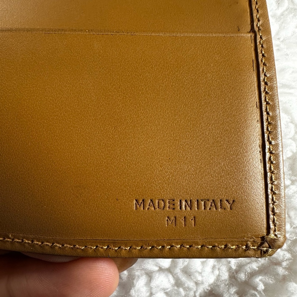 Celine Macadam Pattern Leather Long Wallet Brown … - image 8